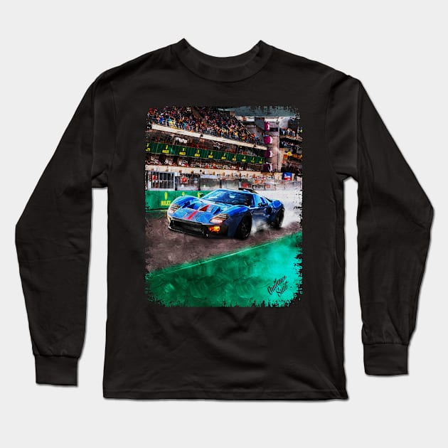 GT40 Le Mans Long Sleeve T-Shirt by Outlaw Suit